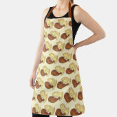 Frittierter Hühnerleg und Waffeln Soul Südliche Kü Schürze (InSitu)