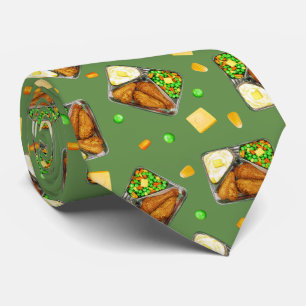 Frittiertes Huhn Dinner - in Grün Krawatte