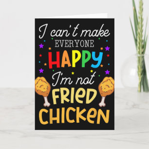 Frittiertes Hühnchen Chickenarians Marinierte Saft Karte