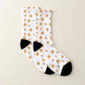Frittiertes Hühnchen und Waffelmuster Socken (Paar)