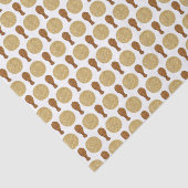 Frittiertes Hühnchen und Waffeln Südliches Soul Seidenpapier (Ausschnitt)