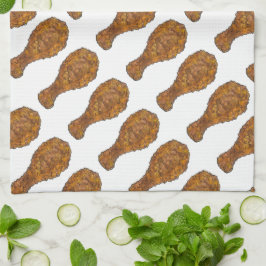 Frittiertes Hühnerleg Drumstick Soul Feinschmecker Handtuch