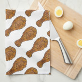 Frittiertes Hühnerleg Drumstick Soul Feinschmecker Handtuch (Viertel Falte)