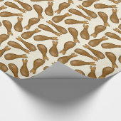 Frittiertes Hühnerpapier Geschenkpapier (Ecke)