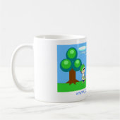 Fritz-Blumen-Zitat-Tasse Kaffeetasse (Links)