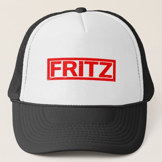 Fritz Briefmarke Truckerkappe (Vorderseite)