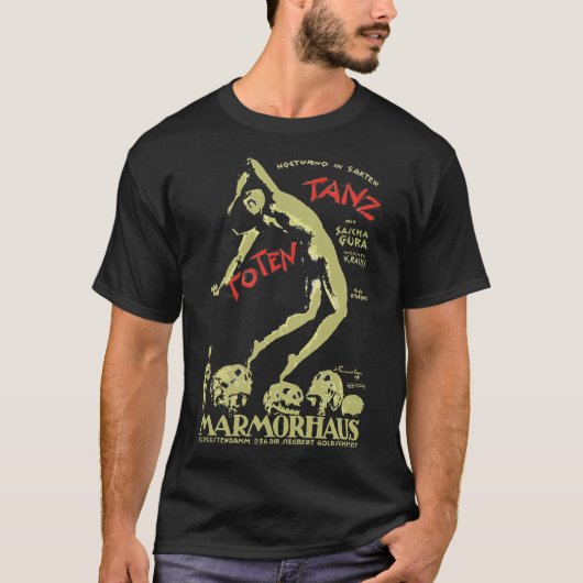 Fritz Lang - Der Tanz des Todes (Totentanz) T-Shirt (Vorderseite)