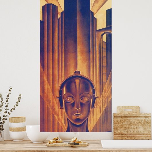 Fritz Lang METROPOLIS 1927 Science Fiction Film VI Poster (Küche)