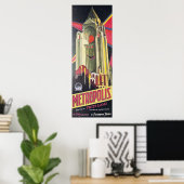Fritz Lang Metropolis Poster (Heimbüro)