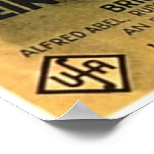 Fritz Lang Metropolis Poster (Ecke)