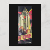 Fritz Lang Metropolis Postkarte (Vorderseite)