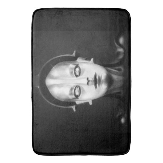 Fritz Langs Maschinenmensch Badematte (Vorderseite Vertikal)