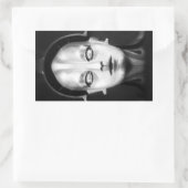 Fritz Langs Maschinenmensch Rechteckiger Aufkleber (Tasche)