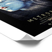 Fritz Langs Metropolis (1927) Poster (Ecke)