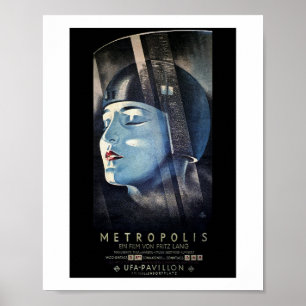 Fritz Langs Metropolis (1927) Poster