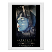 Fritz Langs Metropolis (1927) Poster (Vorderseite)
