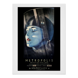 Fritz Langs Metropolis (1927) Poster