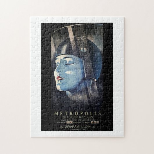 Fritz Langs Metropolis (1927) Puzzle (Vertikal)