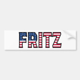 Fritz Name Vorname USA Aufkleber Sticker Auto beco Autoaufkleber
