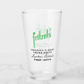 Fritzel's Restaurant, Staat & Lake, Chicago, IL Glas (Vorderseite)