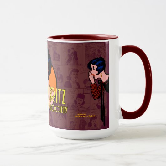 Fritzi Ritz Würdigungsgesellschaft Tasse (Rechts)