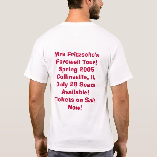 fritzsche T-Shirt (Rückseite)