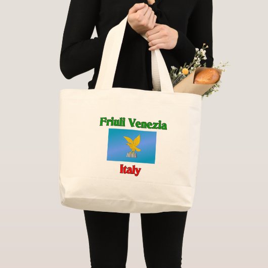 Friuli Venezia Jumbo Stoffbeutel (Vorderseite (Produkt))