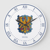 Friuli-Wappen Große Wanduhr (Vorderseite)