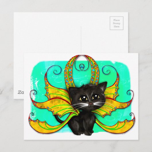 Frixie Blake Postkarte (Vorne/Hinten)