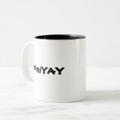 FriYay Tasse (Vorderseite Links)