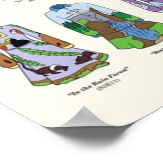 Frizzer Kleider Poster (Ecke)