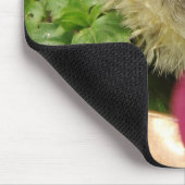 Frizzle Chick in Blume Mousepad (Ecke)