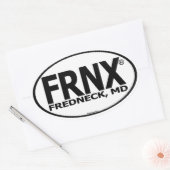 FRNX Original Decal Ovaler Aufkleber (Umschlag)