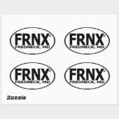 FRNX Original Decal Ovaler Aufkleber (Blatt)
