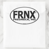 FRNX Original Decal Ovaler Aufkleber (Tasche)