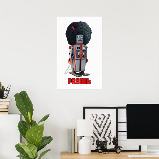 Frobot-Poster Poster (Heimbüro)