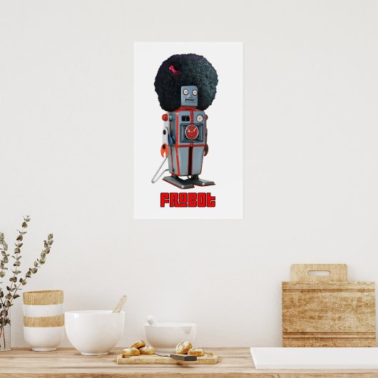 Frobot-Poster Poster (Küche)