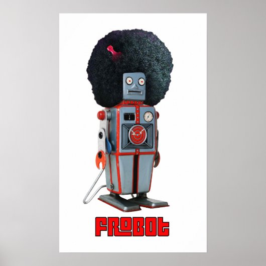 Frobot-Poster Poster (Vorne)