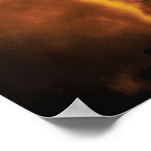 FRODO™ beim Untergang des Berges Poster (Ecke)