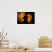 FRODO™ beim Untergang des Berges Poster (Küche)