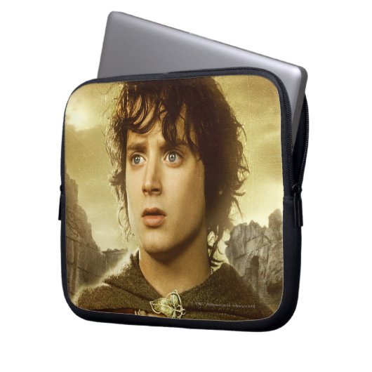 FRODO™ Golden Laptopschutzhülle (Vorderseite Links)
