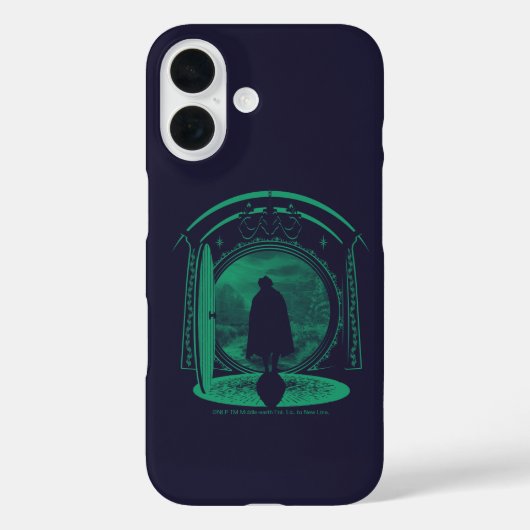 FRODO™ Leaving THE SHIRE™ Silhouette Case-Mate iPhone Hülle (Rückseite)