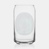 FRODO™ Leaving THE SHIRE™ Silhouette Dosenglas (Rückseite)