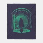 FRODO™ Leaving THE SHIRE™ Silhouette Fleecedecke (Vorderseite)