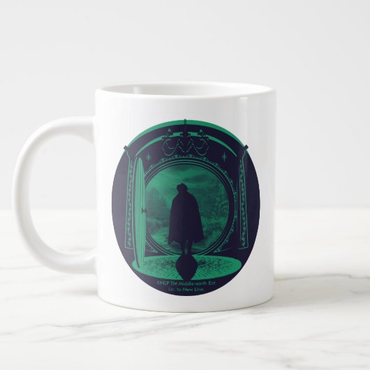 FRODO™ Leaving THE SHIRE™ Silhouette Jumbo-Tasse (Links)