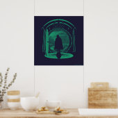 FRODO™ Leaving THE SHIRE™ Silhouette Poster (Küche)