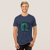 FRODO™ Leaving THE SHIRE™ Silhouette Tri-Blend Shirt (Vorderseite voll)