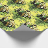 FRODO™ mit Hobbits Vector Collage Geschenkpapier (Ecke)