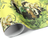 FRODO™ mit Hobbits Vector Collage Geschenkpapier (Rolleneckpunkt)