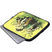 FRODO™ mit Hobbits Vector Collage Laptopschutzhülle (Vorne Knopf)